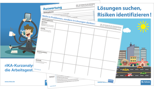 Gefährdungsbeurteilung psychischer Belastungen – rika Work-shop-Set